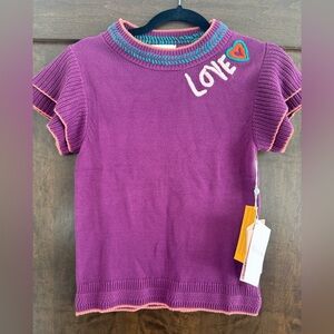 NWT Alivia Love Embroidered Sweater